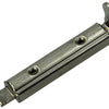 Mack 1013271 - 2 meubelschuiven vernikkeld a 60 - b 12,5 mm | 10 stuks