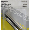 Mack 1013271 - 2 meubelschuiven vernikkeld a 60 - b 12,5 mm | 10 stuks