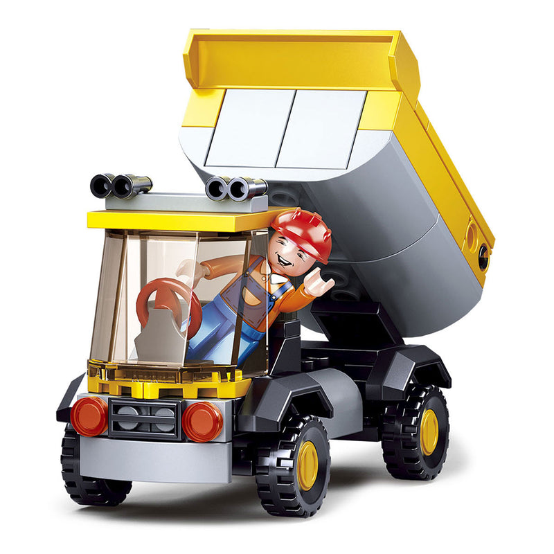 Sluban kleine kiepwagen