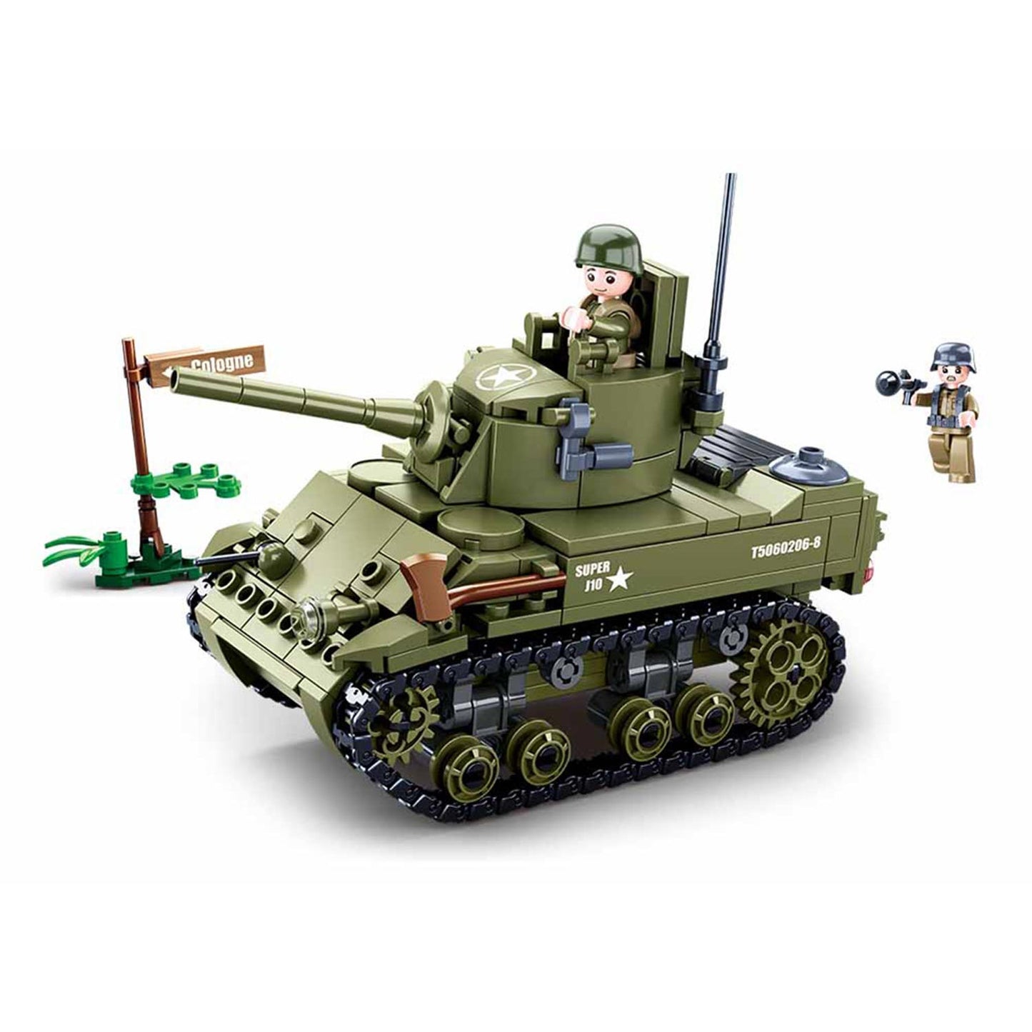 Wwii-m5 light tank sluban army wwii (m38-b0856)