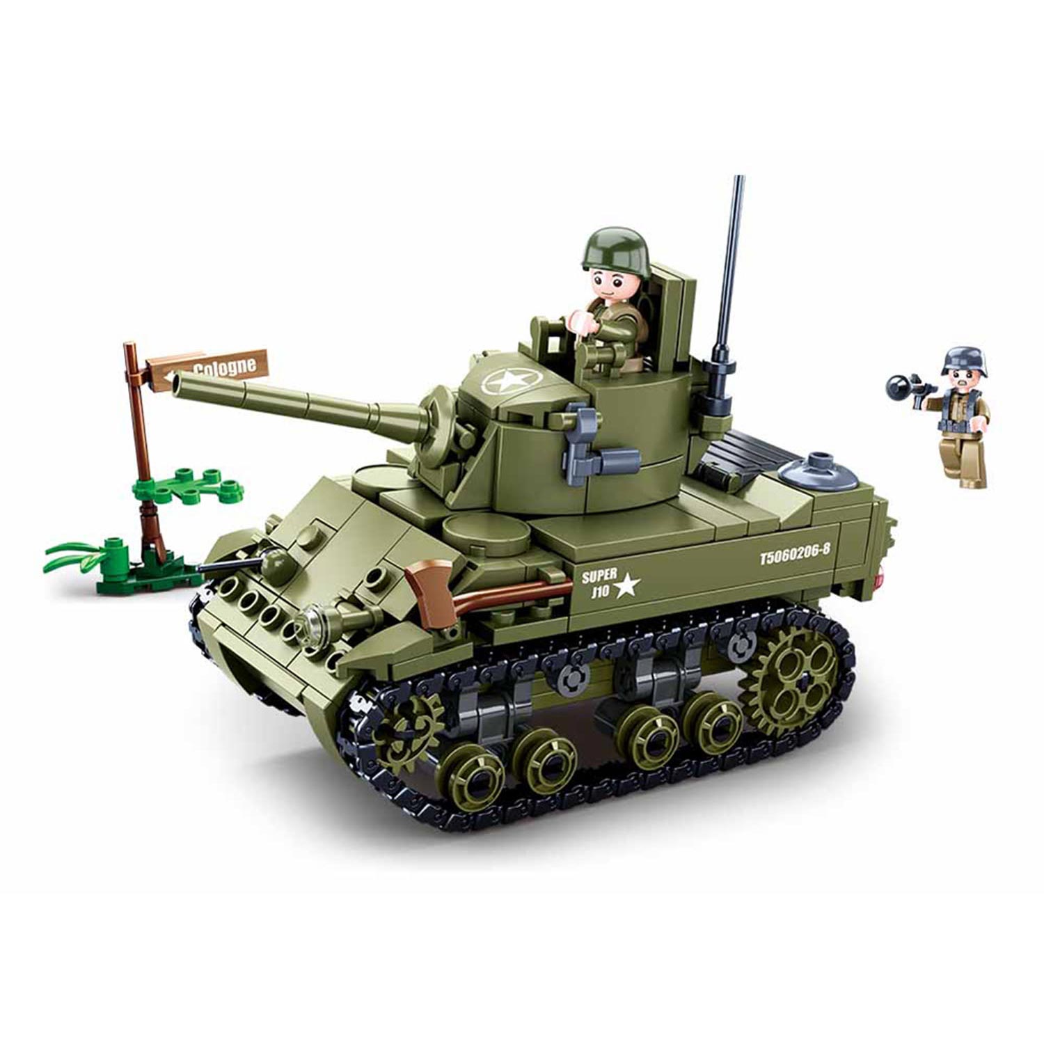 Wwii-m5 light tank sluban army wwii (m38-b0856)