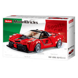 Sluban italiaanse supercar rood - 262dlg. - afbeelding 2