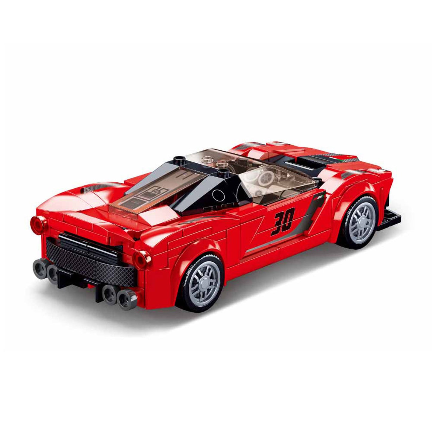 Sluban italiaanse supercar rood - 262dlg.