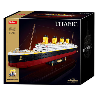 Sluban - titanic extra large bouwset, 2401dlg.