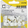 Mack 1017029 - 10 plankdragers met huls wit | 5 stuks