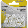 Mack 1015837 - 20 plankdragers kunststof wit ø 5 mm | 10 stuks