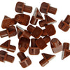 Mack 1015842 - 20 plankdragers kunststof bruin ø 7 mm | 5 stuks