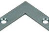 Mack 1013303 - 8 platte winkelhaken verzinkt 60x60x10x2mm | 10 stuks