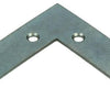 Mack 1013586 - 8 platte winkelhaken verzinkt 75x75x18x2mm | 10 stuks