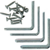 Mack 1013312 - 4 bedhaken verzinkt 49 x 35 mm | 5 stuks