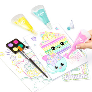 Fluffy schilder set | 2 stuks