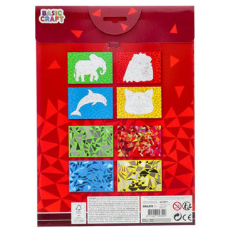 Basic craft sticker op nummer
