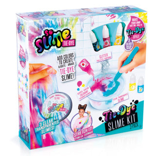Slime premade tie dye kit | 12 stuks