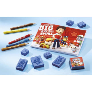 Totum paw patrol 2in1 strijkkralen en stempels | 3 stuks