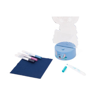 Stitch kleur je eigen led nachtlampje | 6 stuks