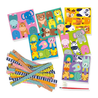 Ses creative ses muizentrap dieren | 4 stuks