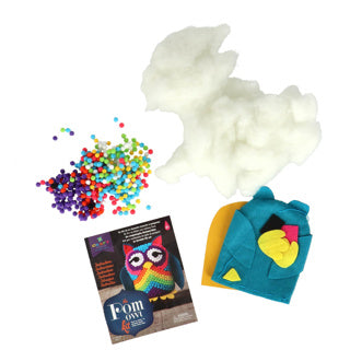 No brand craft tastic the pom owl kit | 2 stuks
