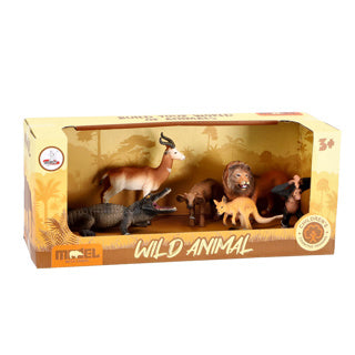 No brand wilde dieren set 6 delig | 2 stuks