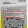 Mack 1015913 - 1 oplegmeubelslot vernikkeld 20mm | 5 stuks