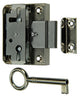 Mack 1015915 - 1 oplegmeubelslot vernikkeld 30mm | 5 stuks