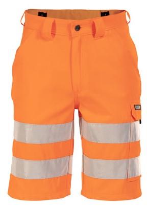 Dassy hoge zichtbaarheidsshort idaho p k fluo-oranje 62