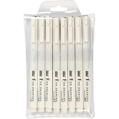 Https: www.cchobby.nl fineliners-lijndikte-0-03-0-05-0-1-0-2-0-3-0-5-0-8-1-0-mm-zwart-8-stuk-1-doos