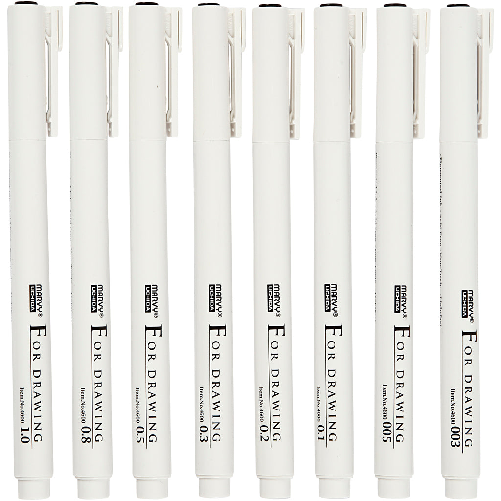 Https: www.cchobby.nl fineliners-lijndikte-0-03-0-05-0-1-0-2-0-3-0-5-0-8-1-0-mm-zwart-8-stuk-1-doos