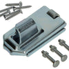 Mack 1014123 - 1 kistoverval staal gegalvaniseerd 155 mm | 5 stuks