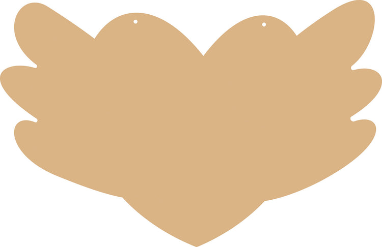 Vaessen creative • mdf hart 58x37cm 4mm