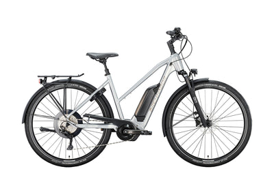 Brennabor elektrische trekkingfiets t-38e mod. 24 ebike trekk. t-38e 28 55 trap. 8sp. silver brown
