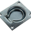 1010889 - luikring blauw verzinkt 75 x 90 mm | 10 stuks