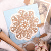 Vaessen creative • kraftliner brown a5 lace