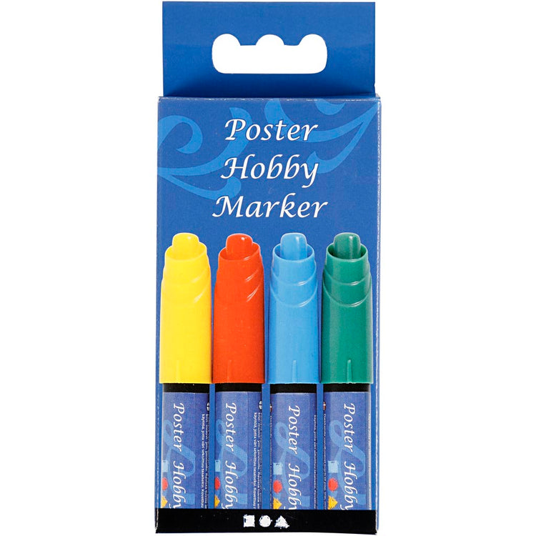 Https: www.cchobby.nl poster-hobby-marker-lijndikte-3-mm-blauw-groen-rood-geel-4-stuk-1-doos
