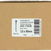 1015648 - doos 5 kg. nagels platte kop 3,5x65 mm | 3 stuks