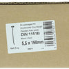 1015659 - doos 5 kg. nagels platte kop 5,5x150 mm | 3 stuks