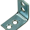 1014297 - 8 geplooide winkelhaken verzinkt 25x25x15mm | 10 stuks