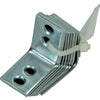 1014297 - 8 geplooide winkelhaken verzinkt 25x25x15mm | 10 stuks