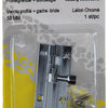 Mack 1013684 - 1 schuifgrendel messing verchroomd a 50 - b 16 mm | 5 stuks