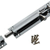 Mack 1013686 - 1 schuifgrendel messing verchroomd a 100 - b 16 mm | 5 stuks