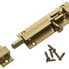 Mack 1013682 - 1 schuifgrendel messing gepolierd a 75 - b 16 mm | 5 stuks