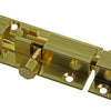 Mack 1013681 - 1 schuifgrendel messing gepolierd a 50 - b 16 mm | 5 stuks
