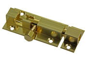 Mack 1013681 - 1 schuifgrendel messing gepolierd a 50 - b 16 mm | 5 stuks - afbeelding 4