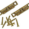 Mack 1013771 - 2 kogelsnapsloten messing h 44 x b 8 mm | 5 stuks