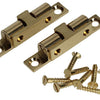 Mack 1013772 - 2 kogelsnapsloten messing h 49 x b 9 mm | 5 stuks