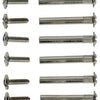 Mack 1013783 - 6 mini verbindingsschroeven vernikkeld ø 5 mm 30-40 mm | 10 stuks