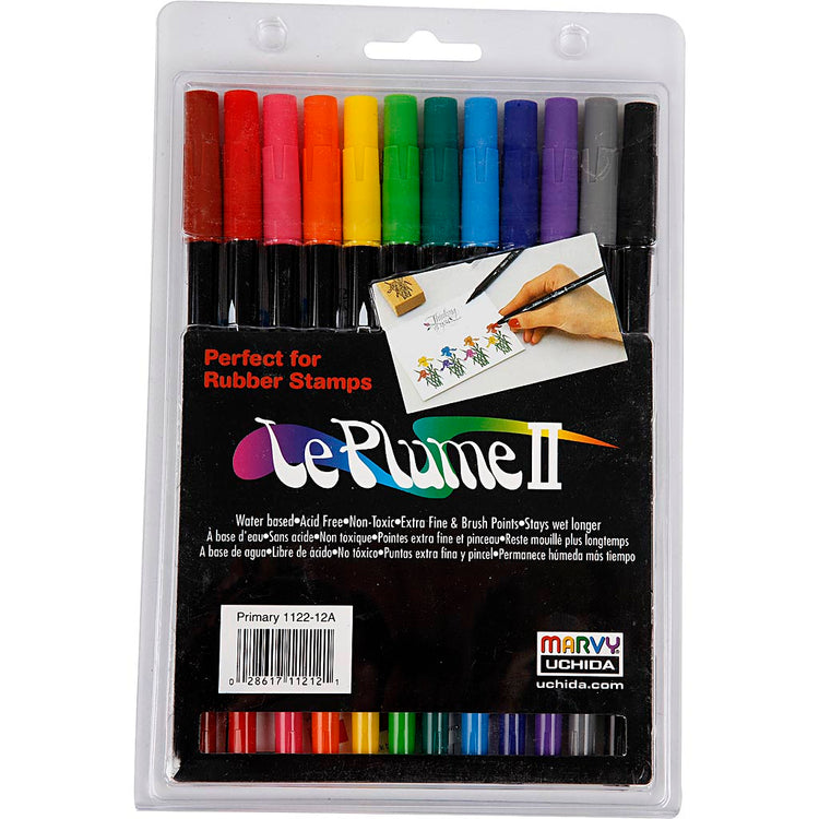 Https: www.cchobby.nl le-plume-ii-markers-sterke-kleuren-12-stuk-1-doos