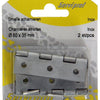 Mack 1013711 - 2 smalle scharnieren inox h 60 x b 35 mm | 5 stuks