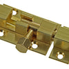 Mack 1013714 - 1 schuifgrendel messing gepolierd a 40 - b 13 mm | 5 stuks