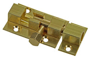 Mack 1013714 - 1 schuifgrendel messing gepolierd a 40 - b 13 mm | 5 stuks - afbeelding 5