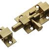 Mack 1013714 - 1 schuifgrendel messing gepolierd a 40 - b 13 mm | 5 stuks